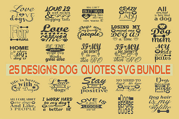 Adventure 25 Dog Quotes SVG