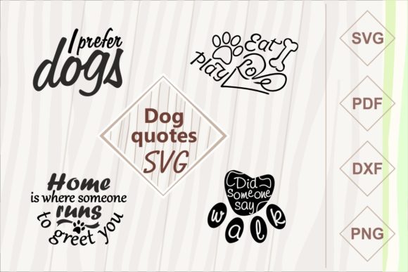 Awesome SVG Pack for Dog Quotes