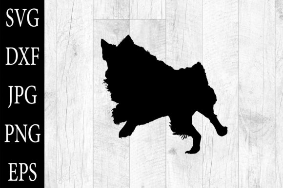 Border Collie Dog Silhouettes SVG