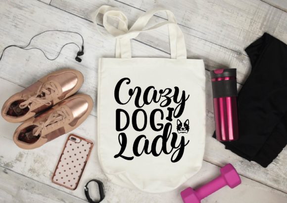 Crazy Dog Lady Svg