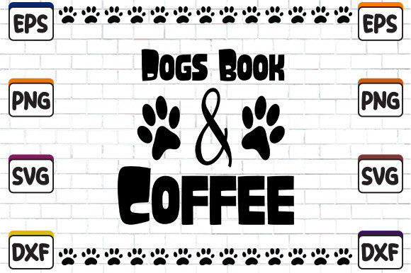 Dogs Book Coffee