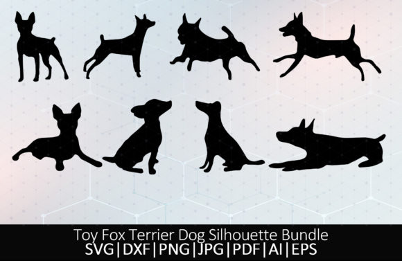 Fox Terrier Dog Silhouette