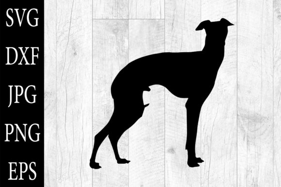 Greyhound Dog Silhouettes SVG Greyhound
