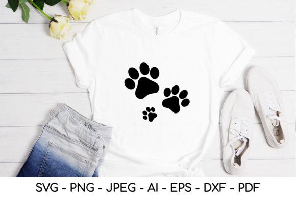 Paw Print Svg for Real Projects